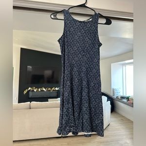 Navy blue dress
